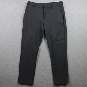 Into The AM Pants Mens 38 All Day Modern Fit Performance Golf Chino Stretch Gray